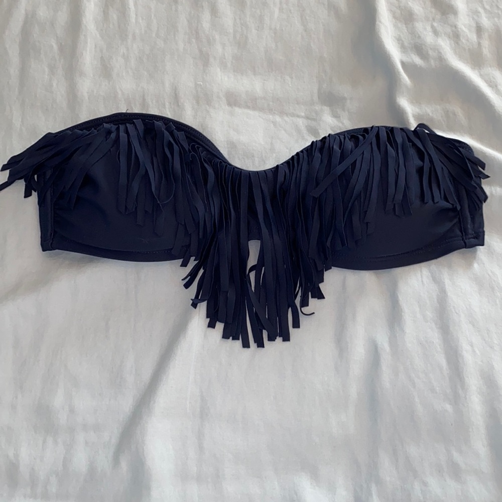 Hollister Fringe Bandeau Top